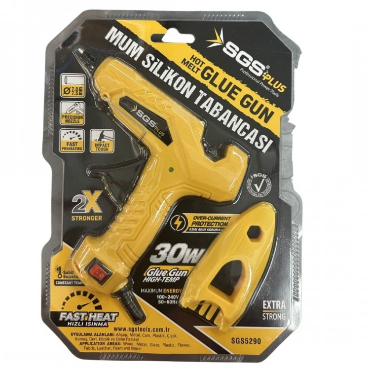 SGS MUM SİLİKON TABANCA 30W 5290 (SICAK)