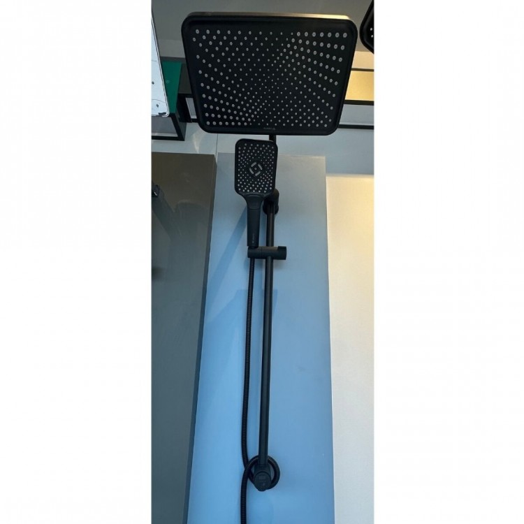 VALTEMO RAINWAY MATT BLACK RAİN DUŞ SETİ VS 2914 VALTEMO RAINWAY MATT BLACK RAİN DUŞ SETİ VS 2914