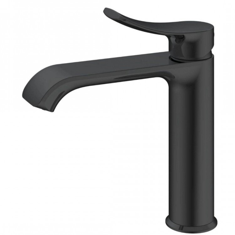 VALTEMO VALERO MATT BLACK LAVABO BATARYASI MEDIUM (VM-1202) VALTEMO VALERO MATT BLACK LAVABO BATARYASI MEDIUM (VM-1202)